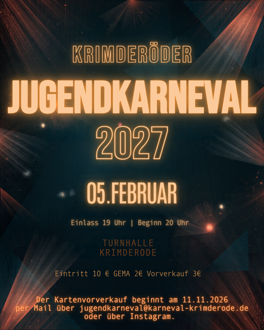 Insta Beitrag Jugendkarneval 2027